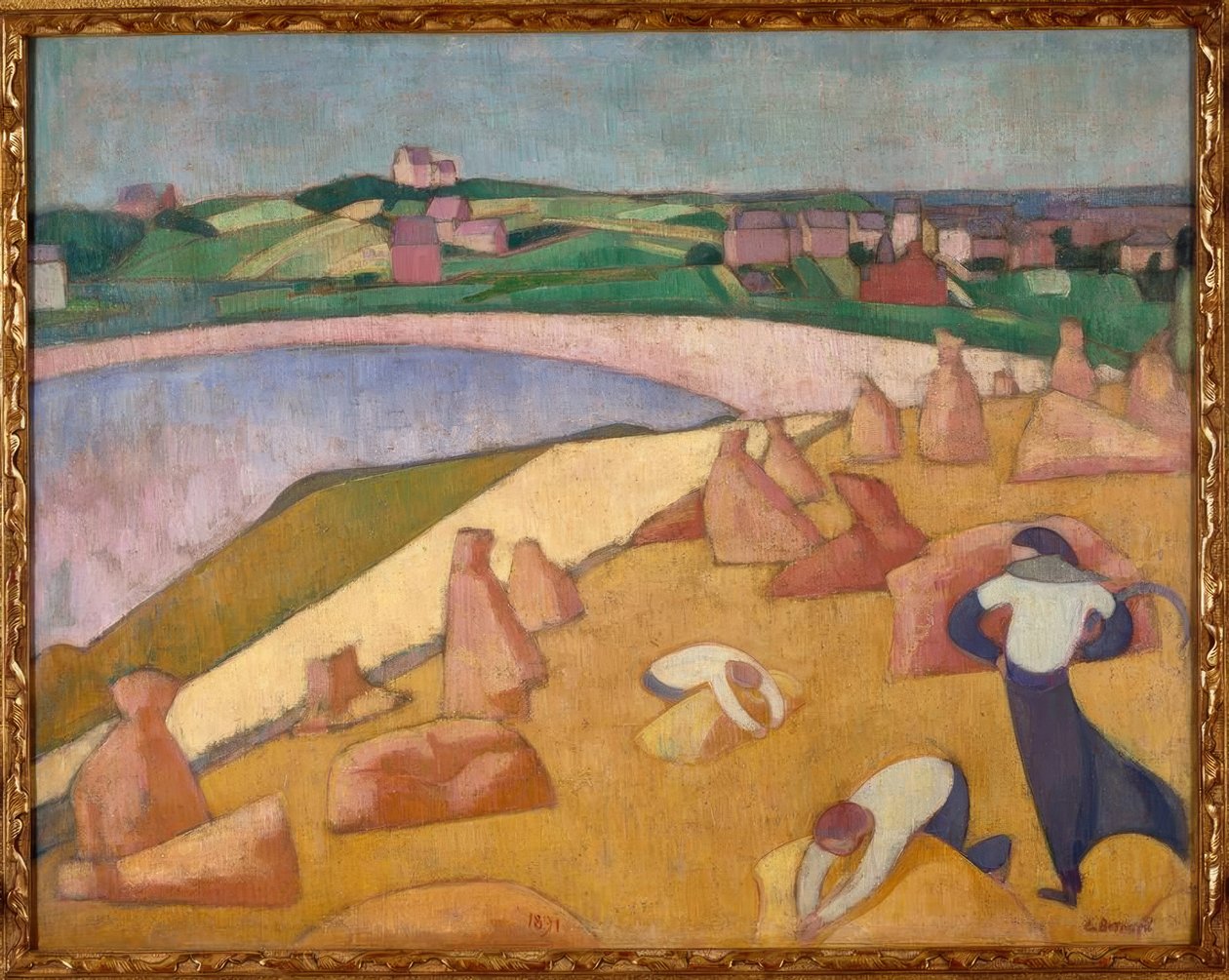 Moisson au bord de la mer - Pierre Bonnard