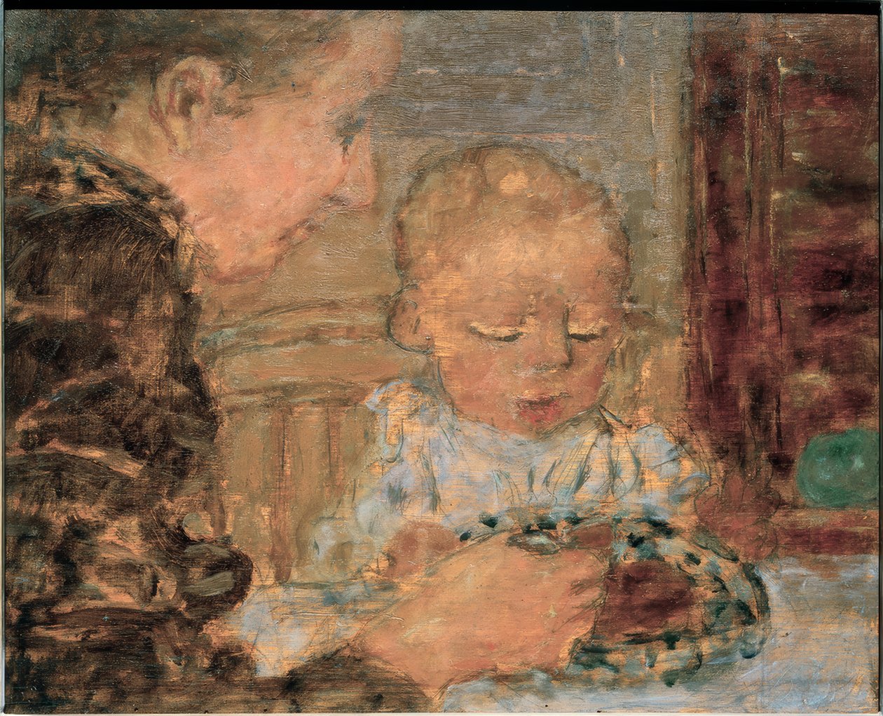 Mère et enfant - Pierre Bonnard