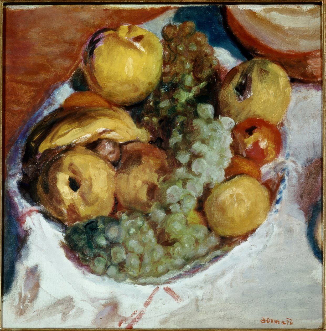 Nature morte, trois grappes de raisin - Pierre Bonnard