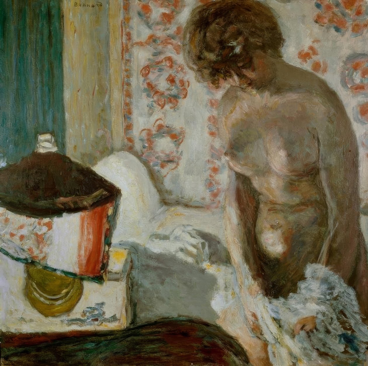 Nu à la lampe - Pierre Bonnard