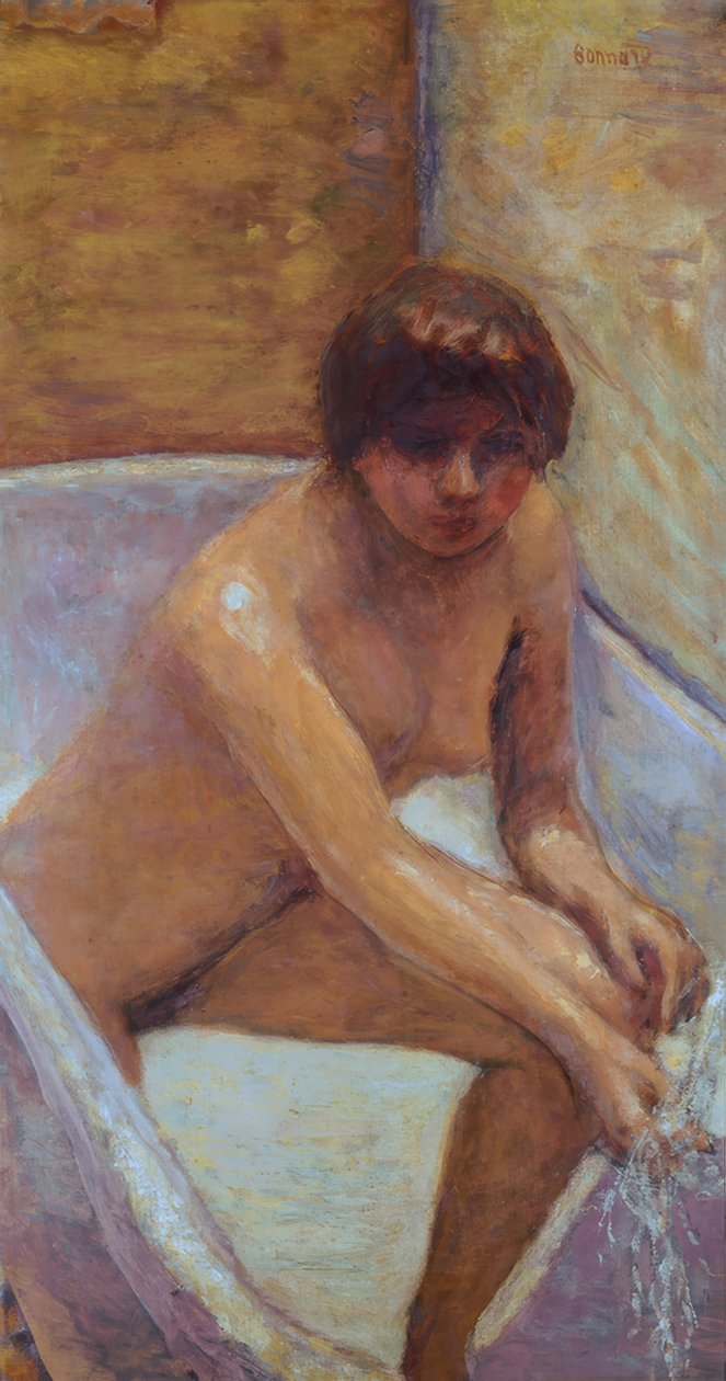 Sortie de bain - Pierre Bonnard