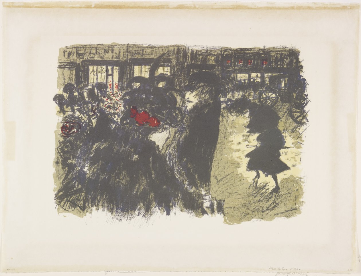 Place la nuit - Pierre Bonnard