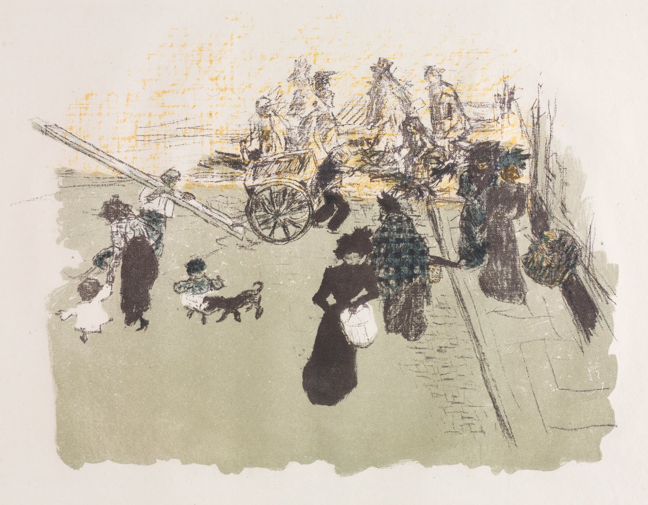 Coin de rue - Pierre Bonnard