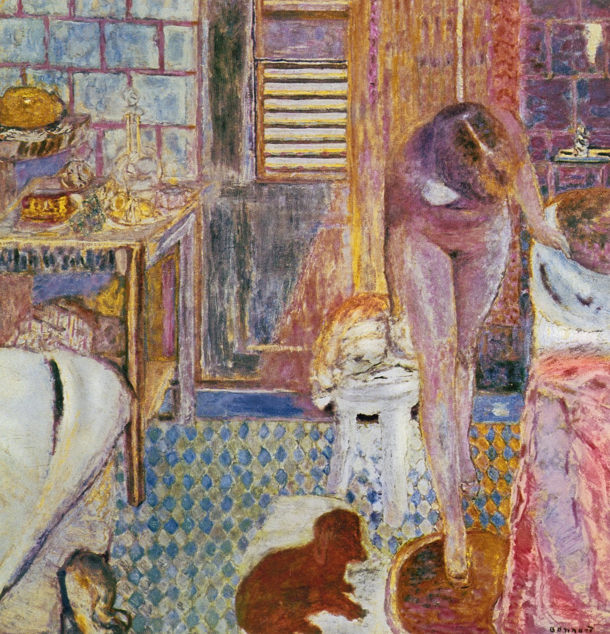 La salle de bain, 1932 - Pierre Bonnard