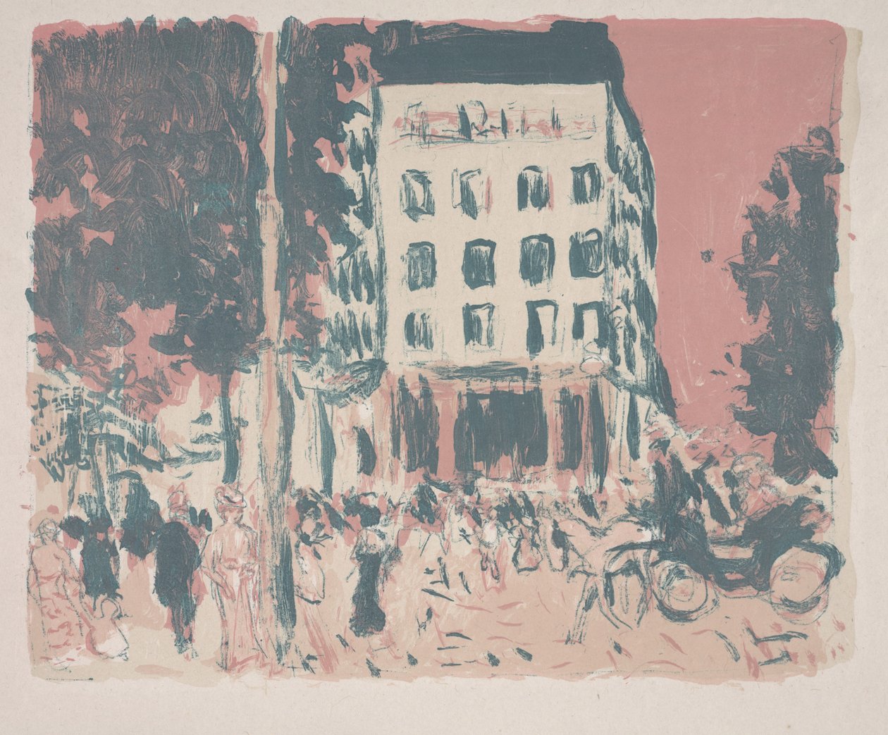 Les Boulevards - Pierre Bonnard
