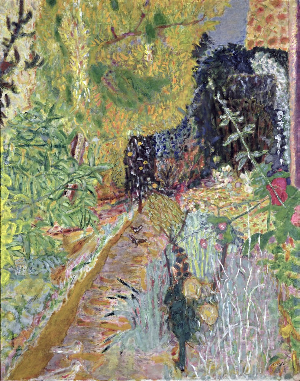 Le jardin, vers 1936 - Pierre Bonnard