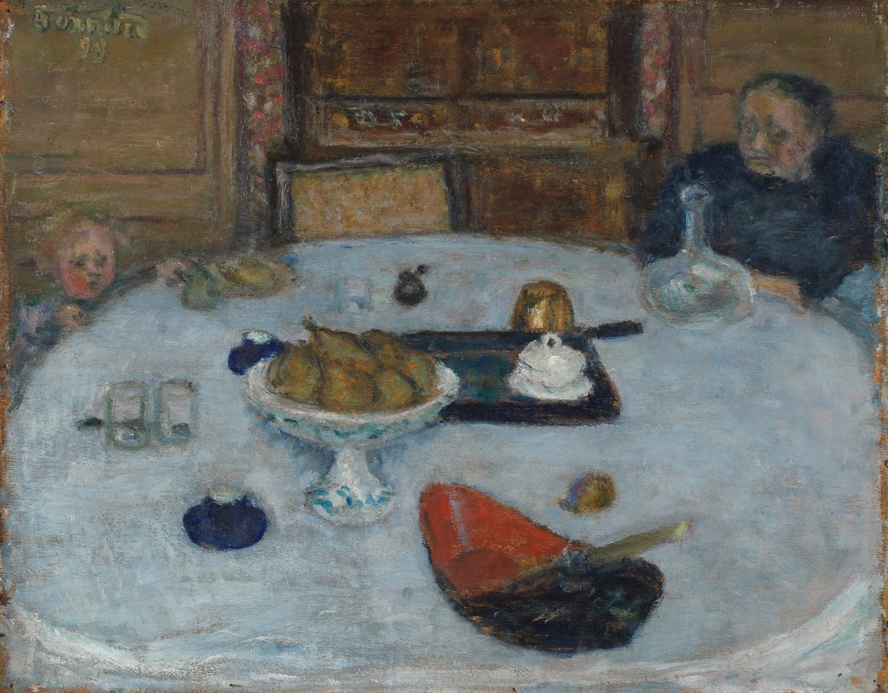 Le Repas, 1899 - Pierre Bonnard