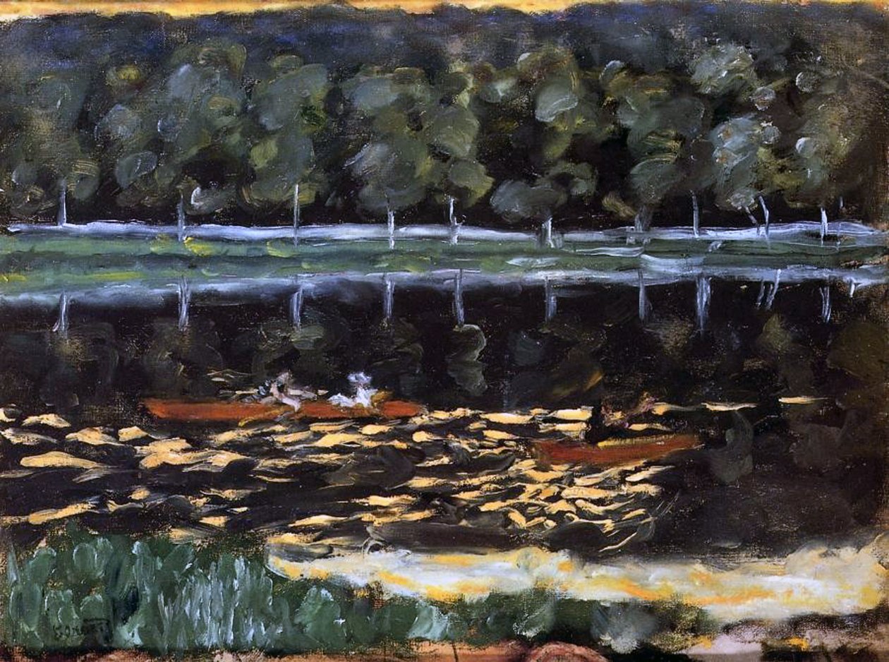La Partie de Rame, c.1905 - Pierre Bonnard