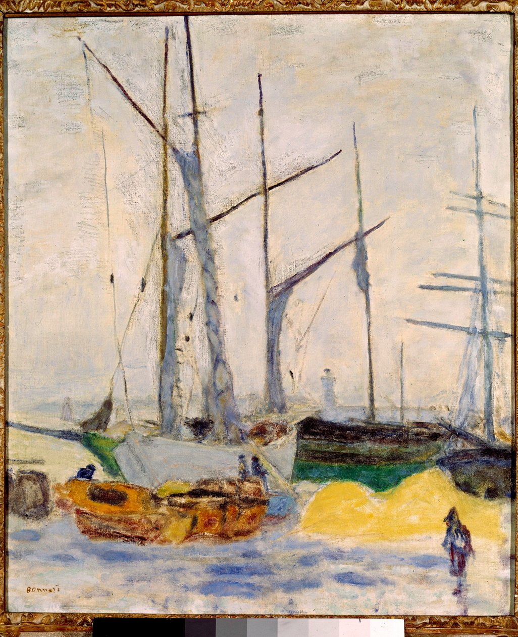 Le port de Cannes - Pierre Bonnard