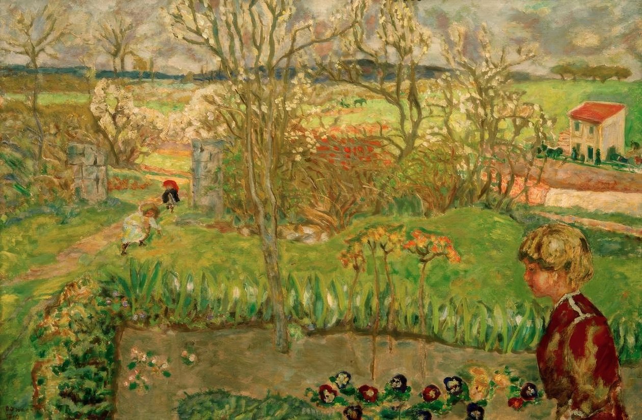 Préprintemps (Les Pensées) - Pierre Bonnard