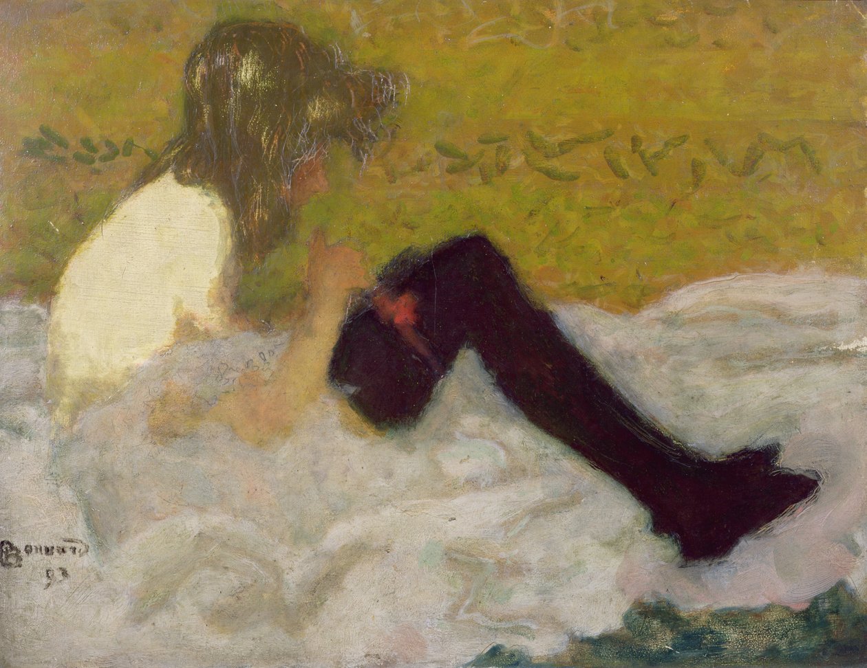 Femme aux bas noirs, 1893 - Pierre Bonnard