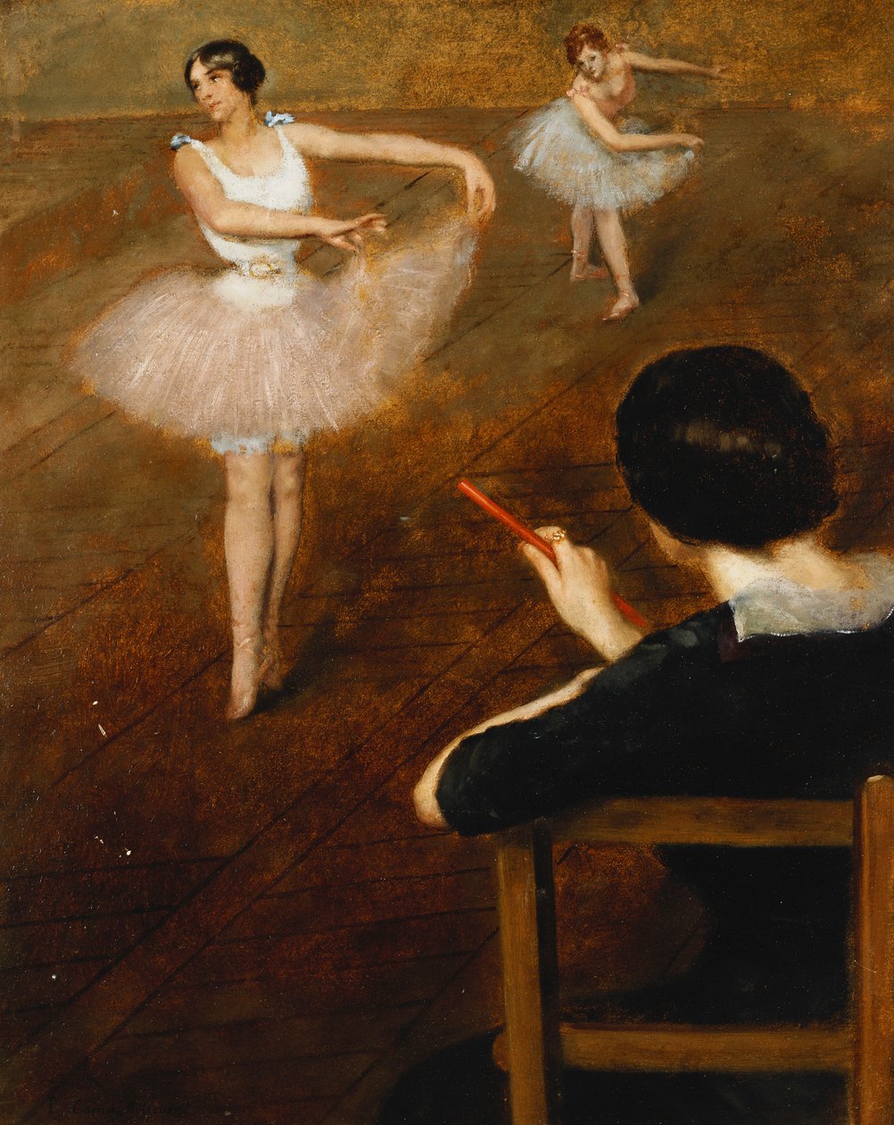 La leçon de ballet - Pierre Carrier Belleuse