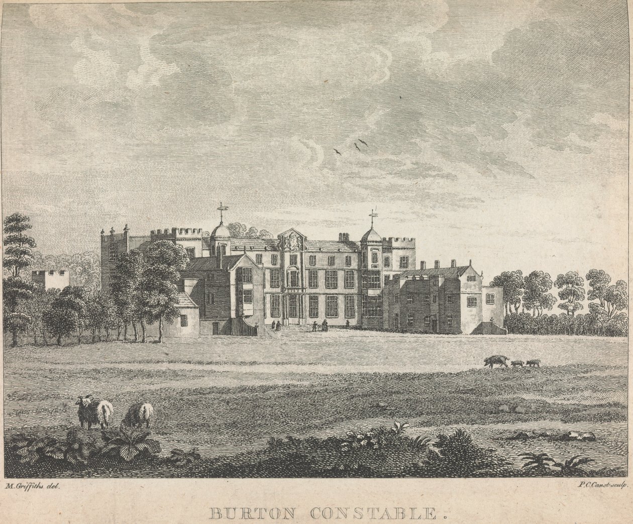 Burton Constable ; page 53 (Volume Un) - Pierre Charles Canot