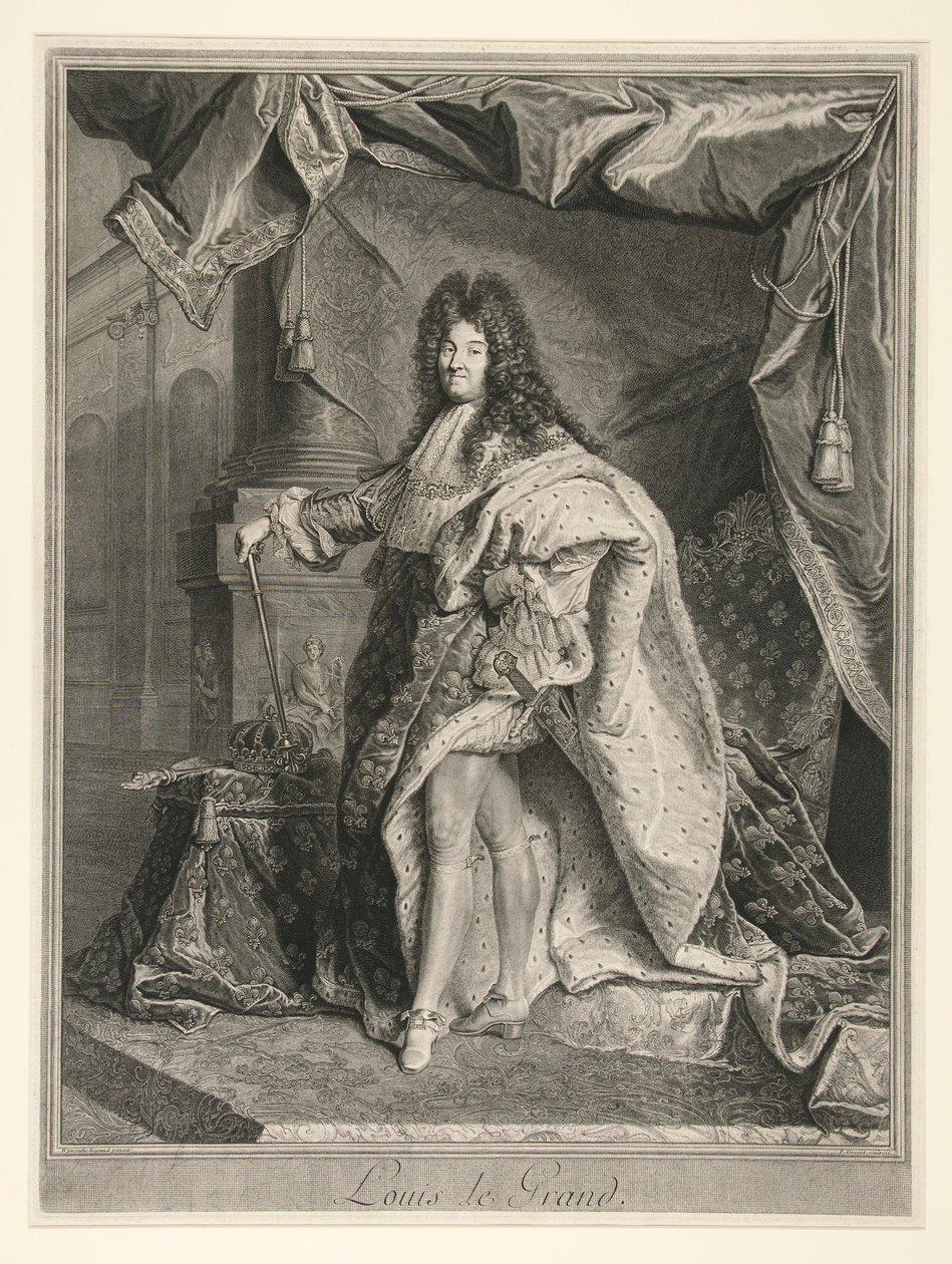 Louis XIV, Roi de France (1638-1715) - Pierre Drevet