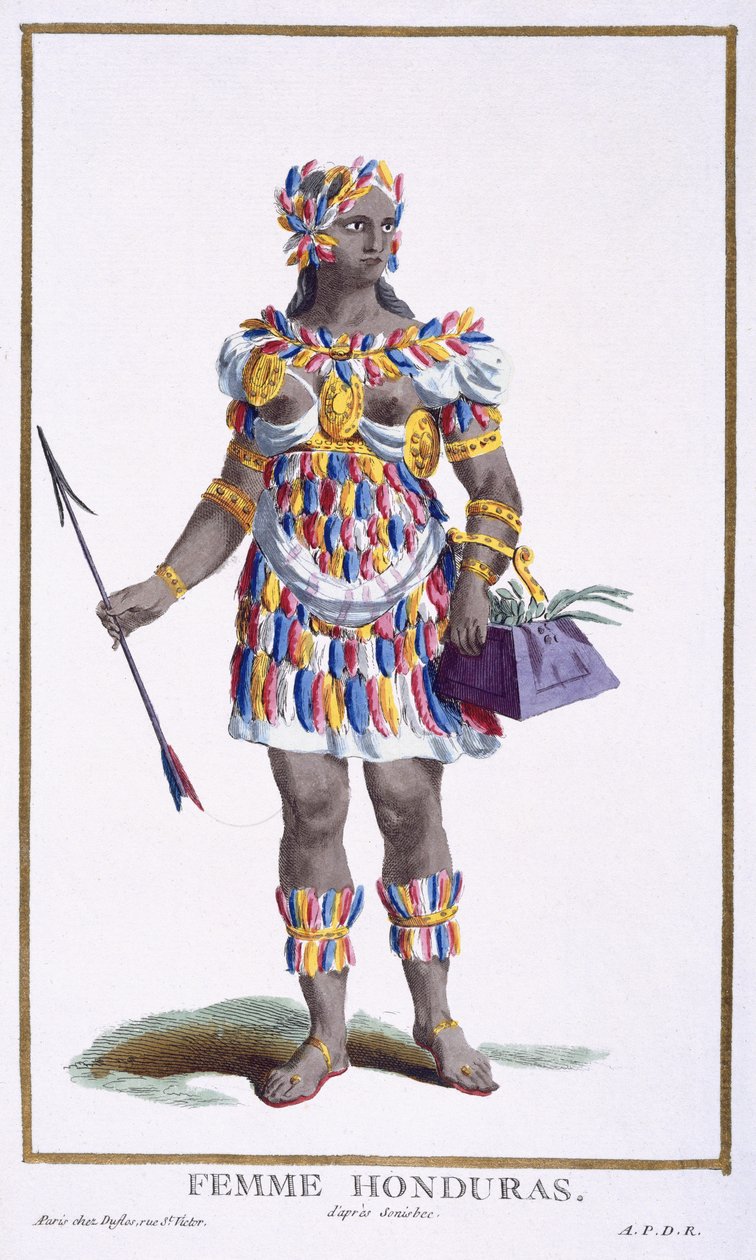 Une femme du Honduras - Pierre Duflos