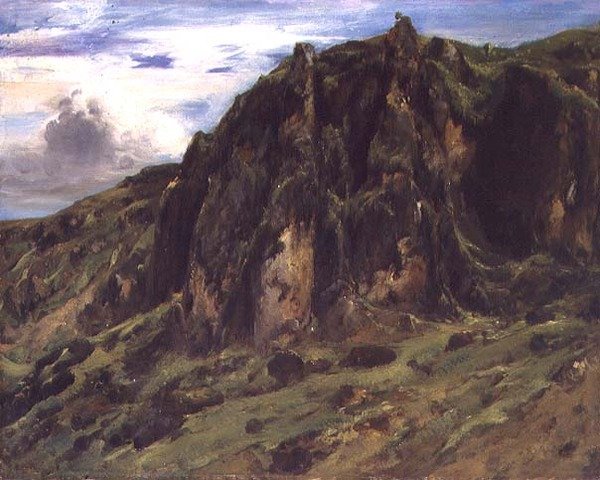 Paysage en Auvergne - Pierre Etienne Theodore Rousseau