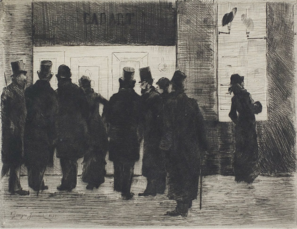 Vitrine de Cadart - Pierre Georges Jeanniot