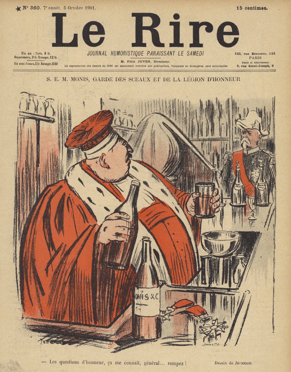 Illustration pour Le Rire - Pierre Georges Jeanniot