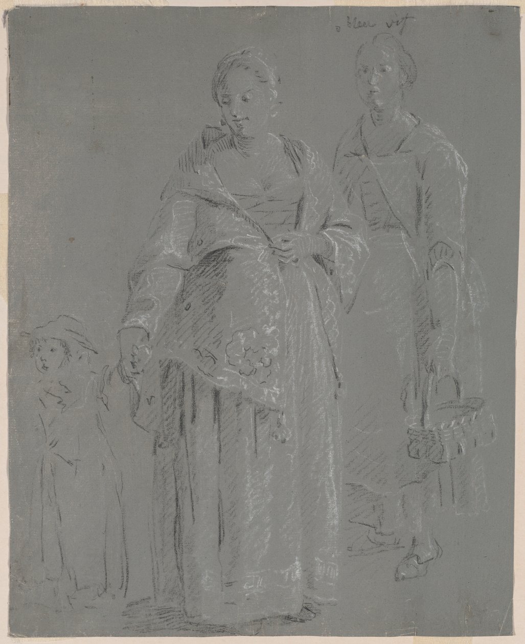 Trois figures - Pierre Jacques Volaire