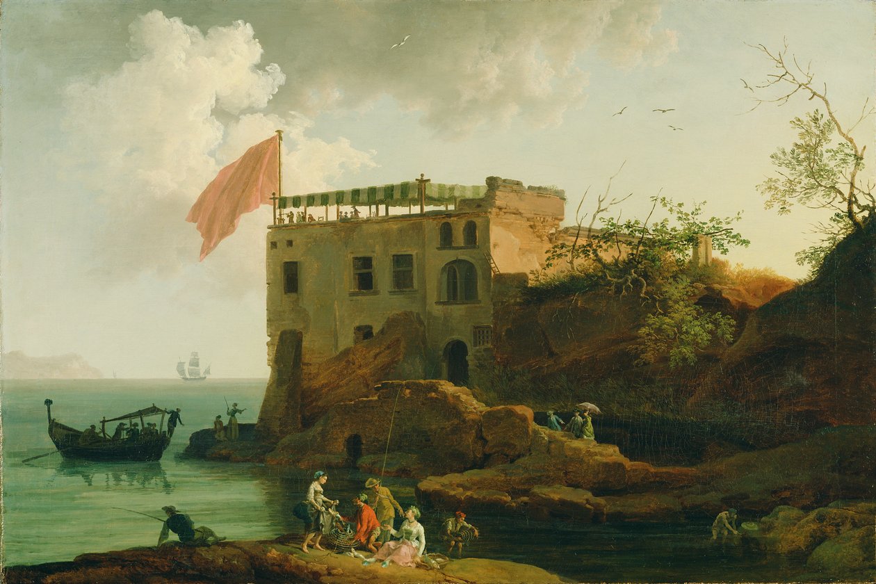 Vue de Gaiola, c.1770-90 - Pierre Jacques Volaire