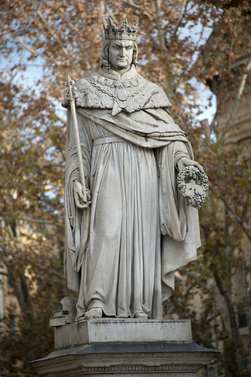 Statue du roi René - Pierre Jean David dAngers