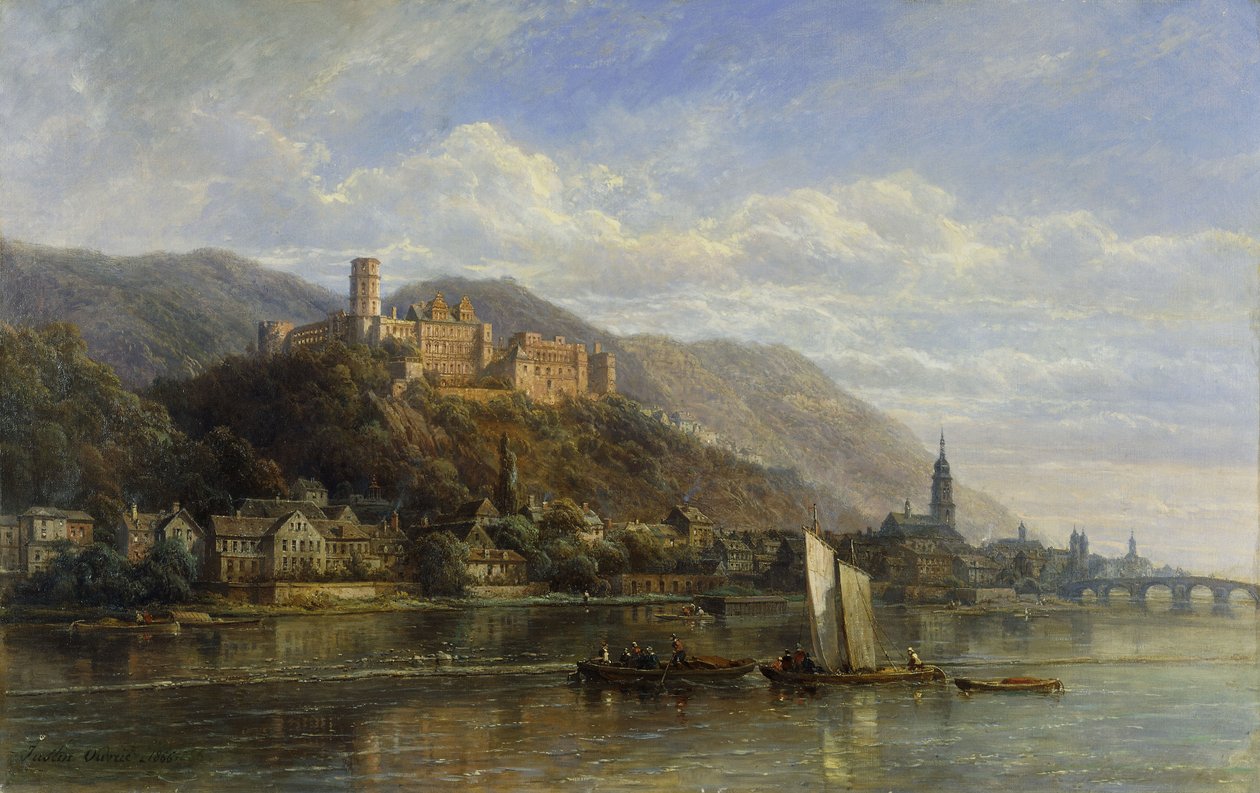 Heidelberg, 1866 - Pierre Justin Ouvrie