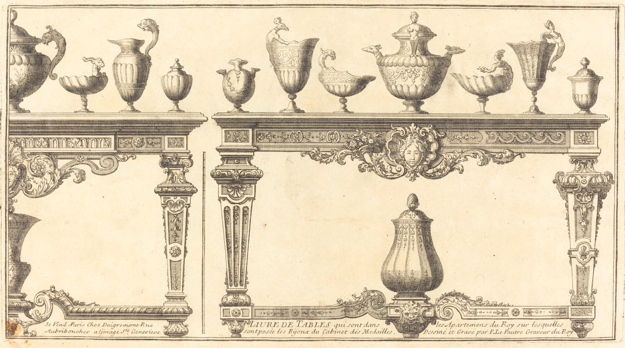 Livre de Tables - Pierre Lepautre