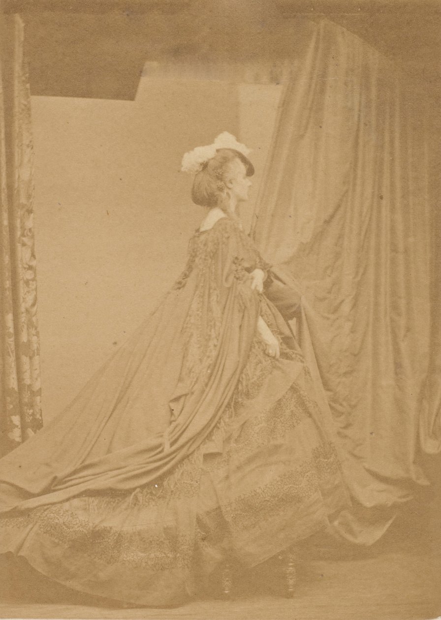 Le chapeau à plume autre, années 1860 - Pierre Louis Pierson