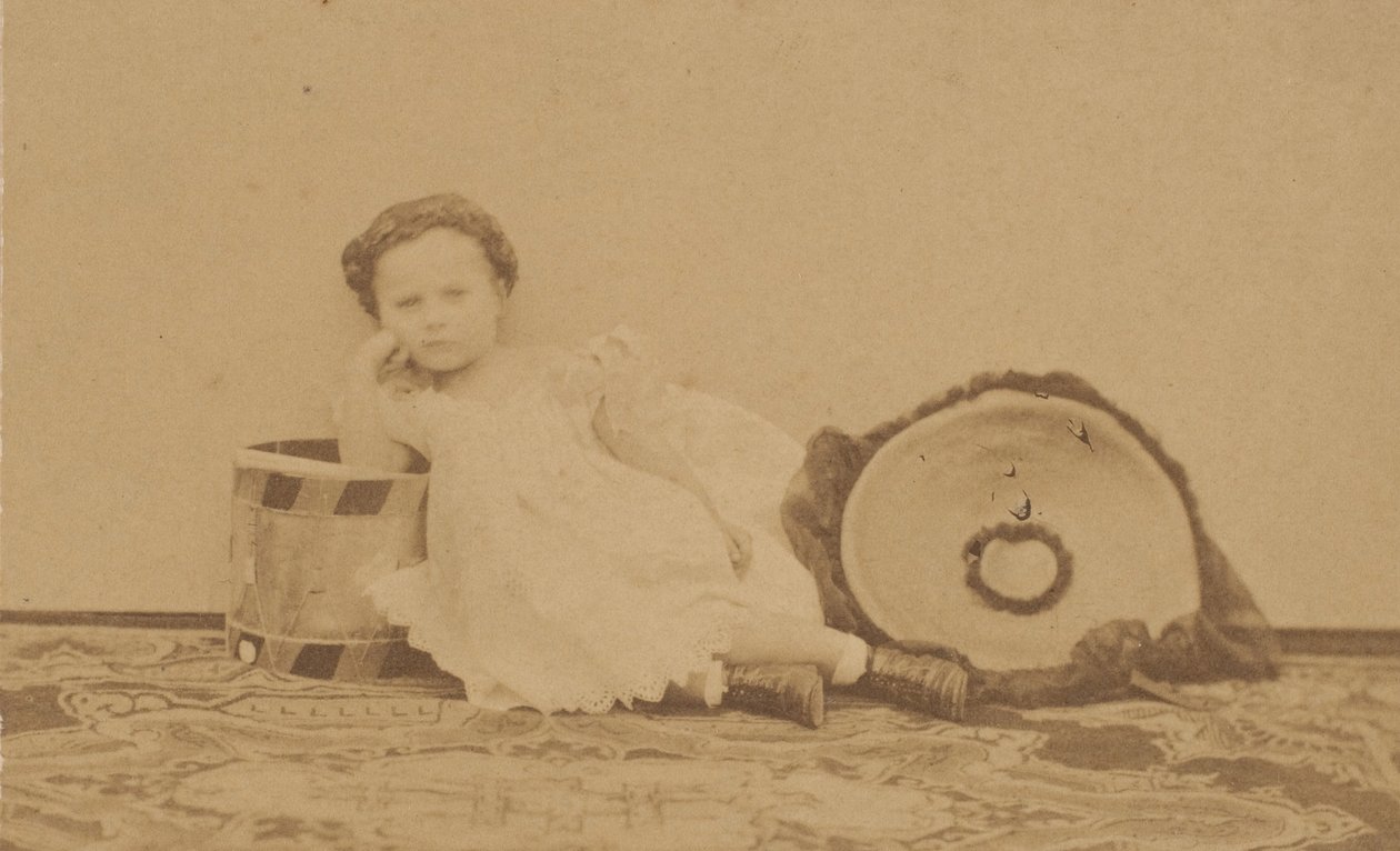 Le tambour, années 1860 - Pierre Louis Pierson