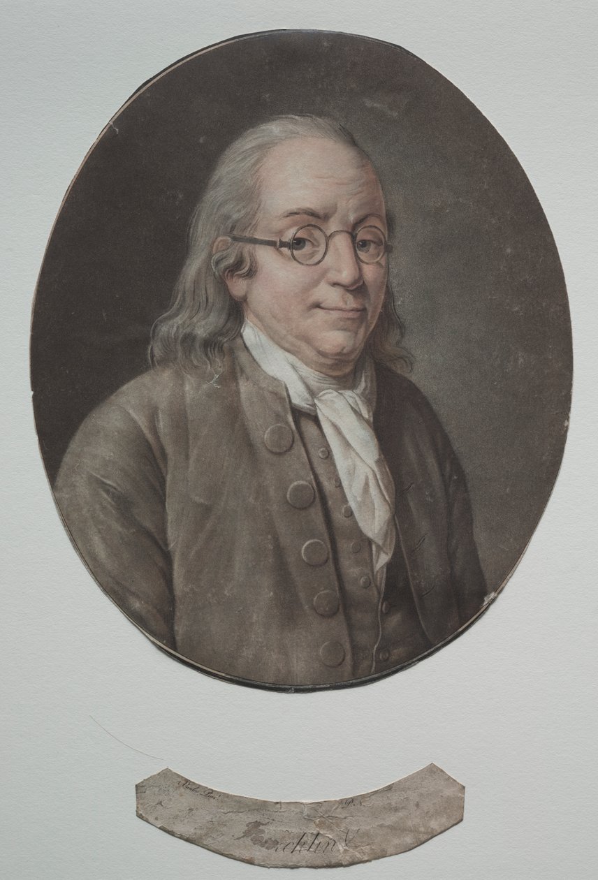 Benjamin Franklin - Pierre Michel Alix