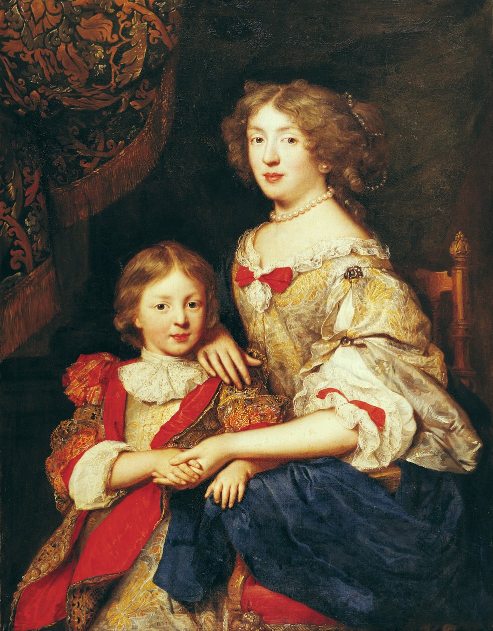 Une femme et son fils - Pierre Mignard