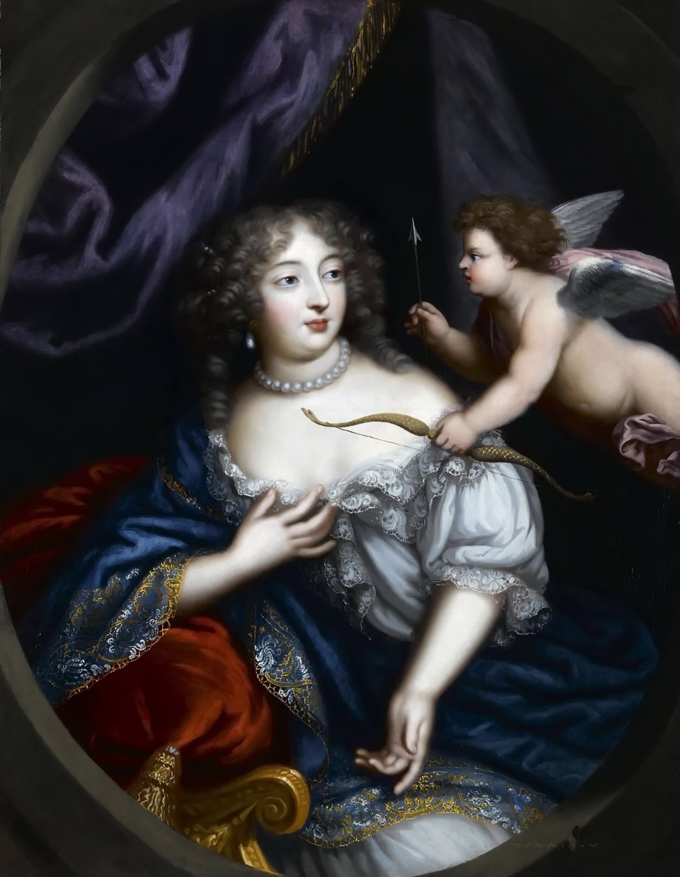 Françoise-Athénaïs de Rochechouart, marquise de Montespan 1640-1707 - Pierre Mignard