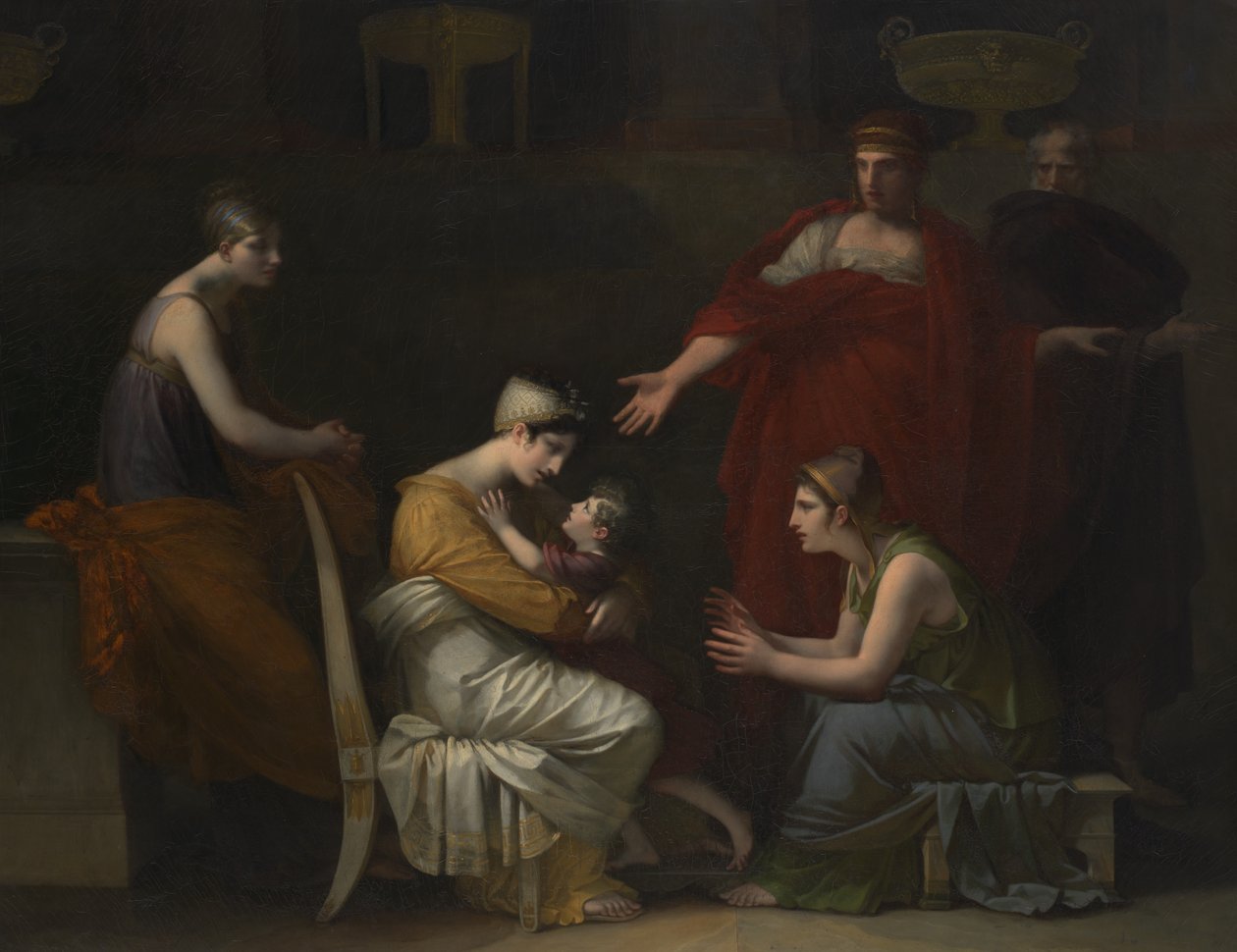 Andromaque et Astyanax, 1813-17, 1823-24 - Pierre Paul Prud
