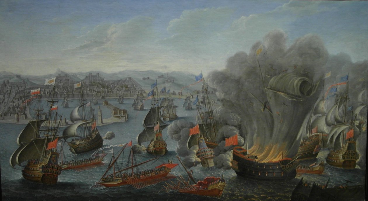 CombateNavalDePalermo16760602PierrePuget1677 - Pierre Puget