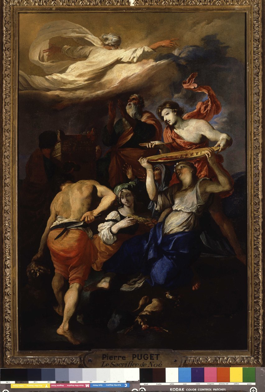 Le sacrifice de Noé - Pierre Puget