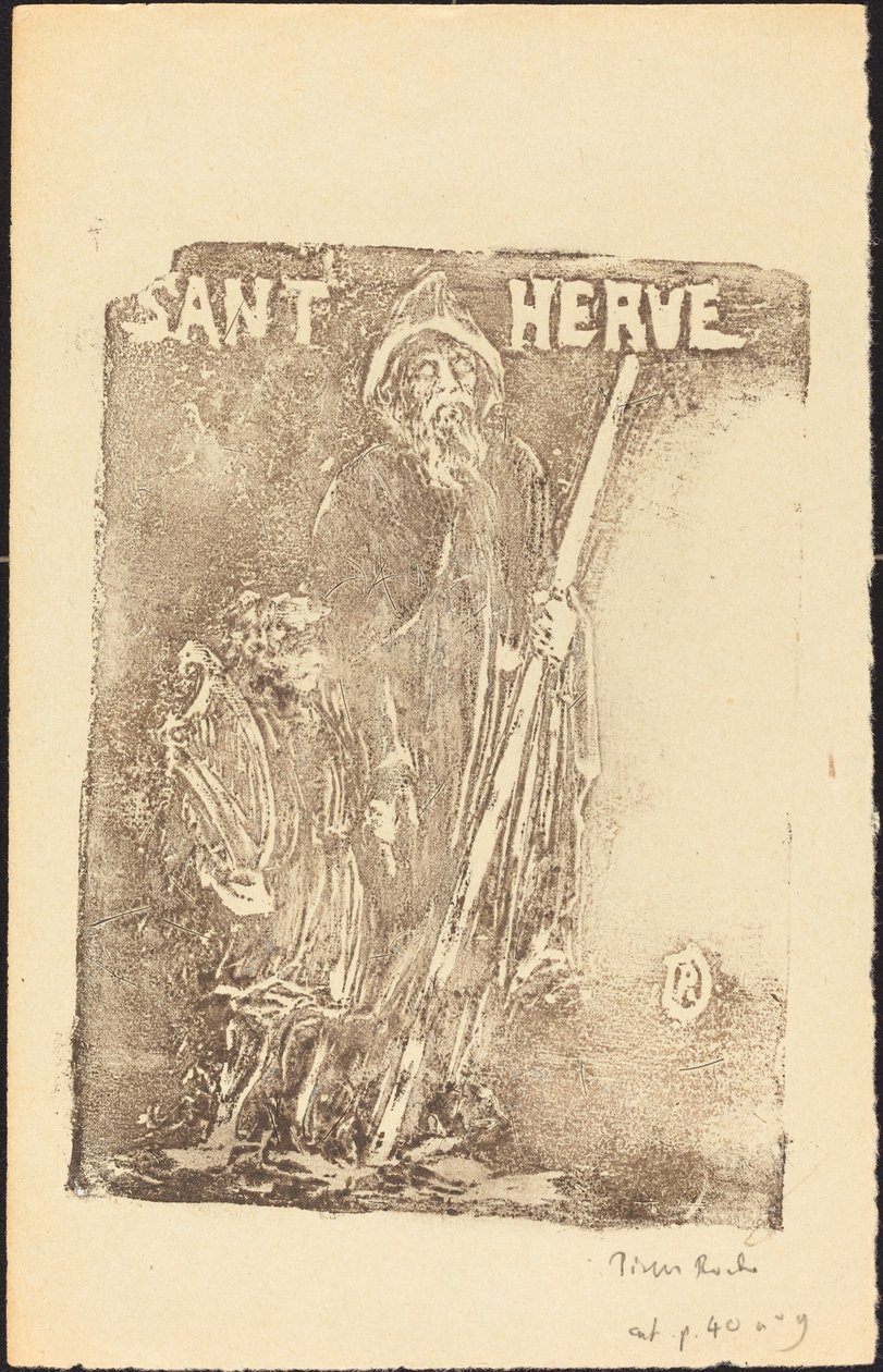 Saint Hervé - Pierre Roche
