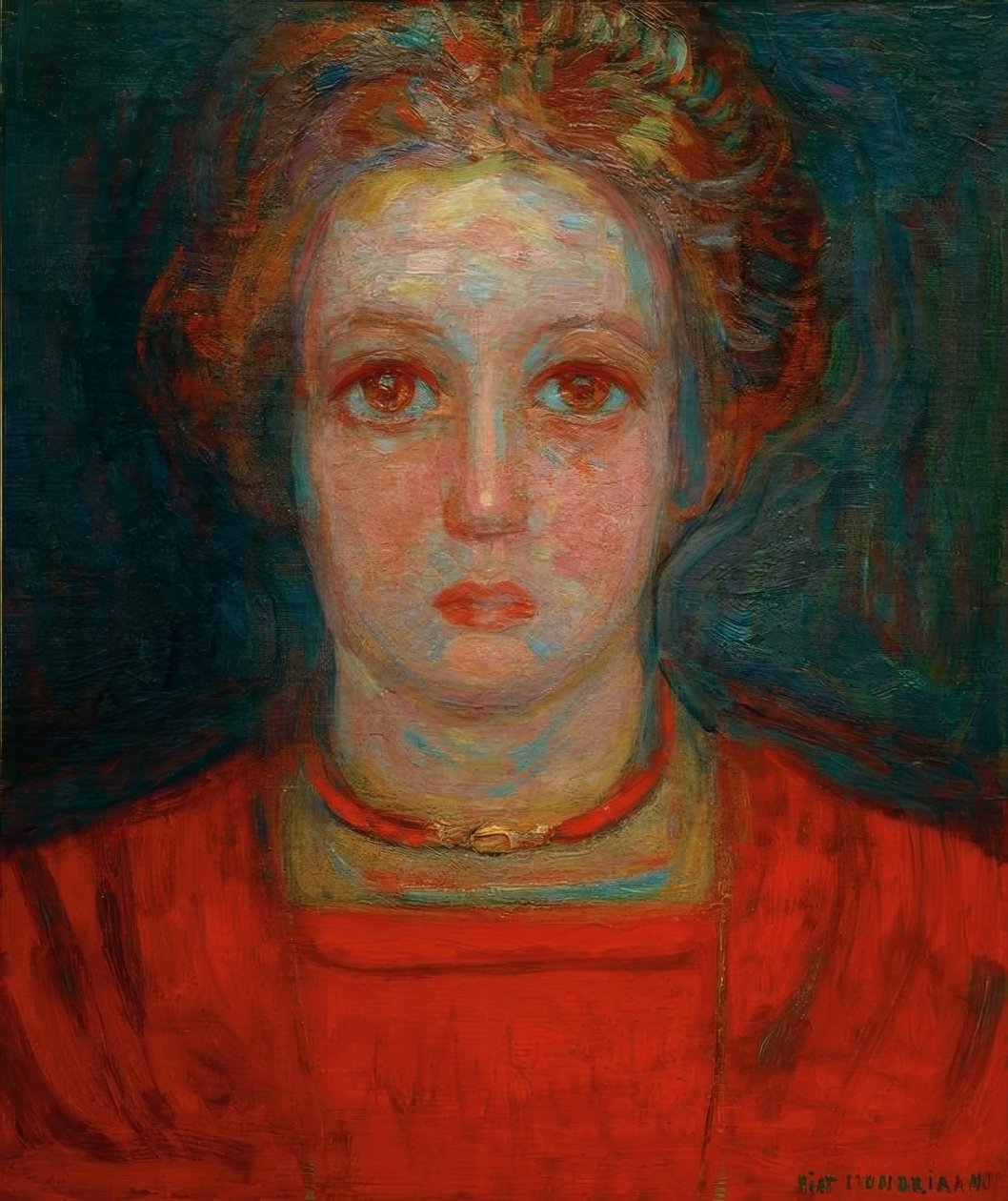 Portrait de fille - Piet Mondrian