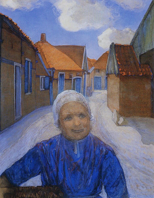 Sur le Lappenbrink à Winterswijk - Piet Mondrian