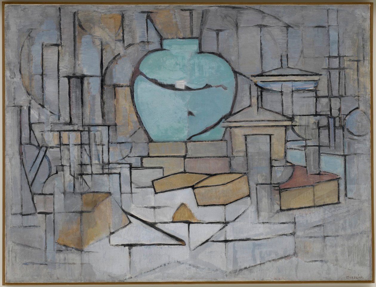 Nature morte avec pot de gingembre 2, 1912 - Piet Mondrian