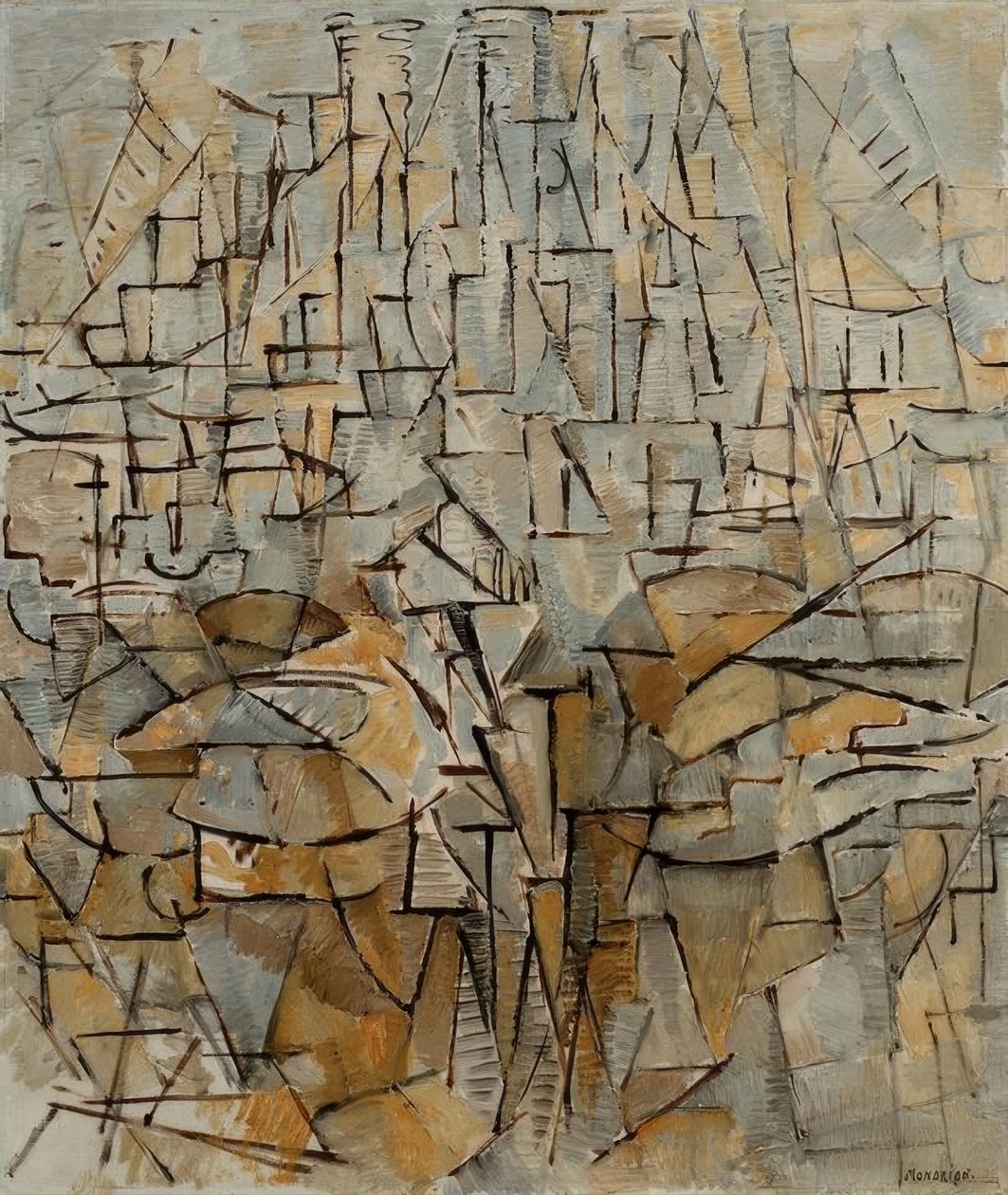 Tableau n° 4; Composition n° VIII; Composition 3 - Piet Mondrian