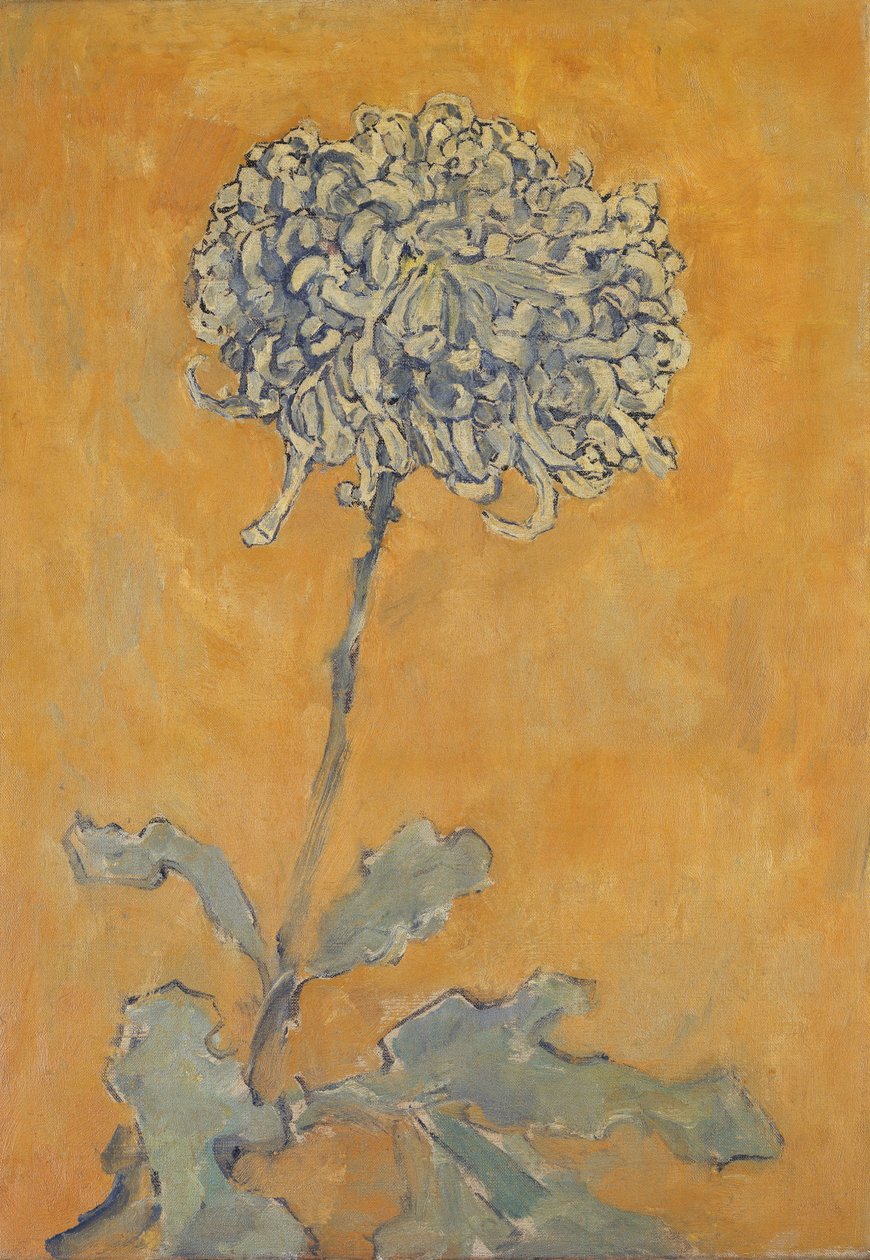 Chrysanthème - Piet Mondrian
