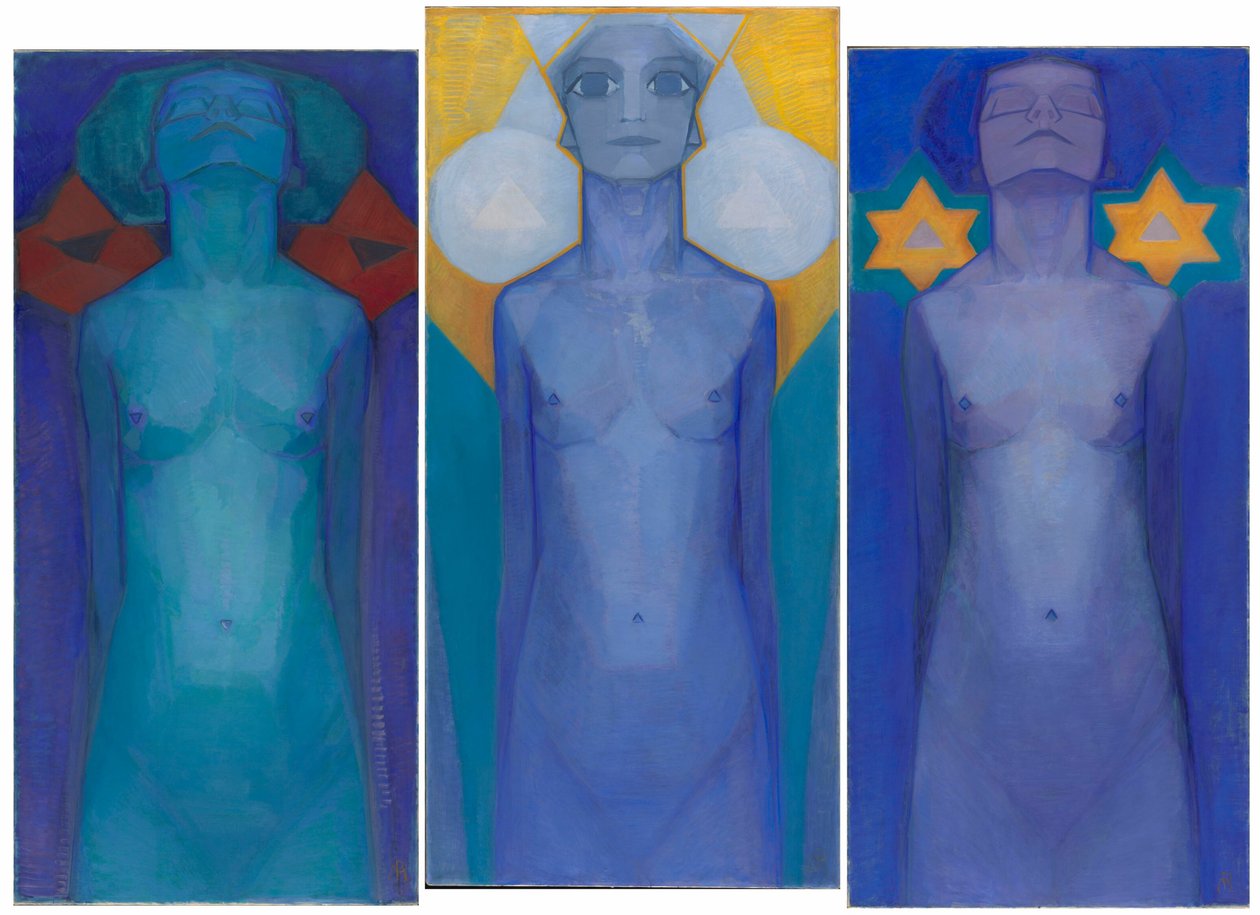 Évolution, 1911 - Piet Mondrian