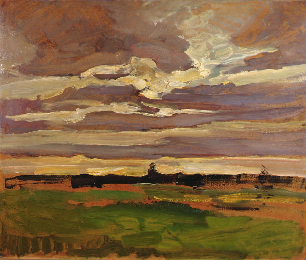 Paysage lunaire - Piet Mondrian