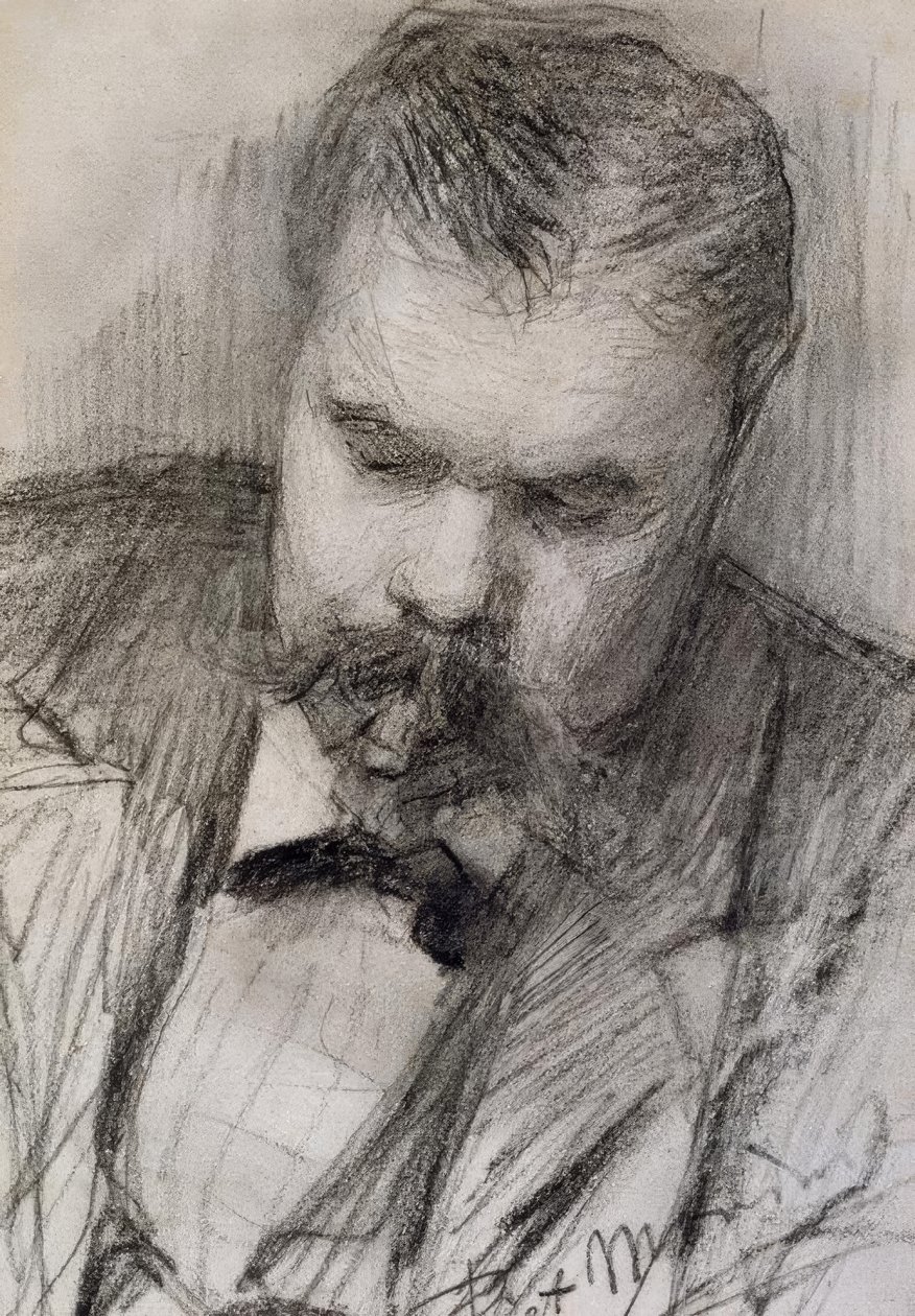 Portrait de Frits Mondrian, 1898 - Piet Mondrian