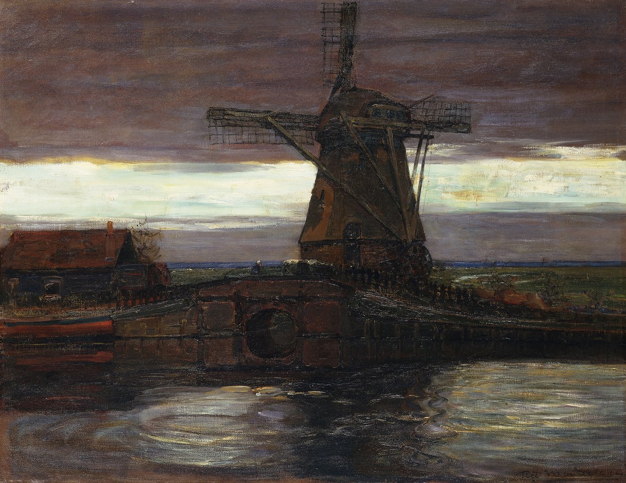 Le Moulin - Piet Mondrian