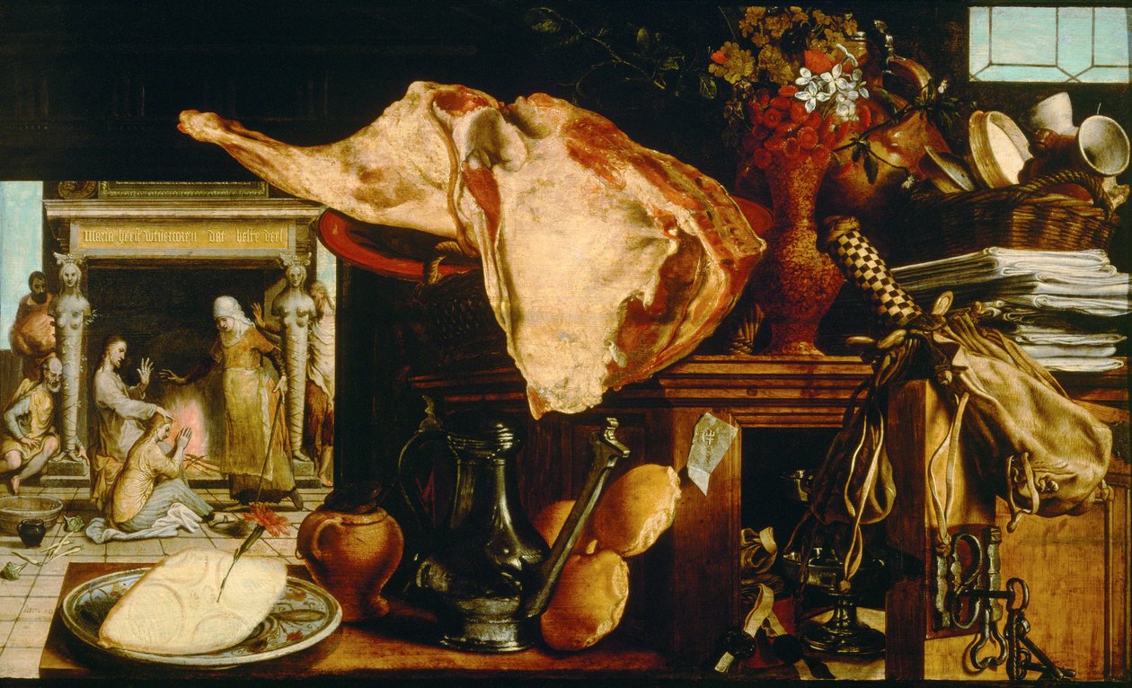 Le Christ avec Marie et Marthe - Pieter Aertsen