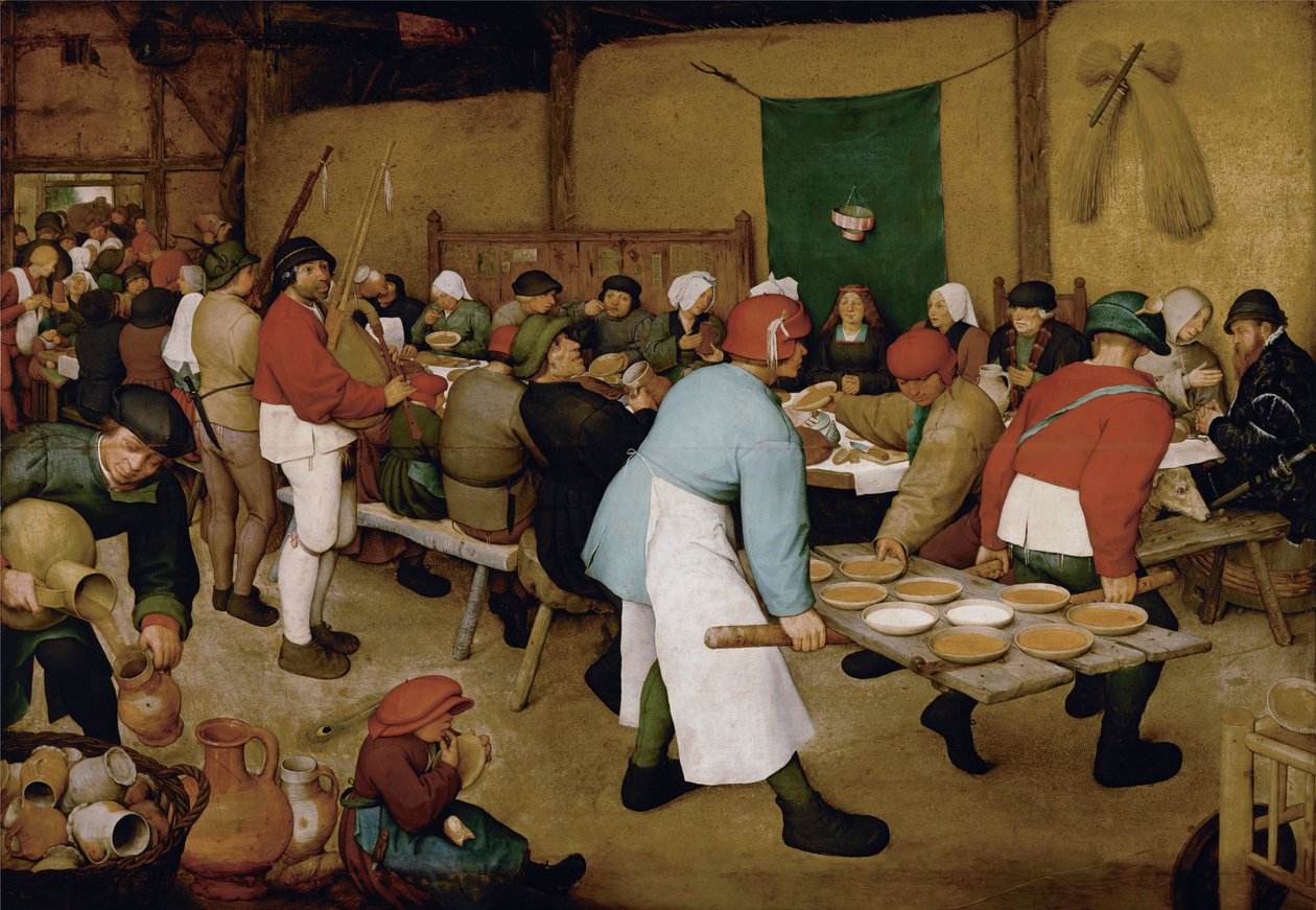 Noces paysannes - Pieter Bruegel the Elder