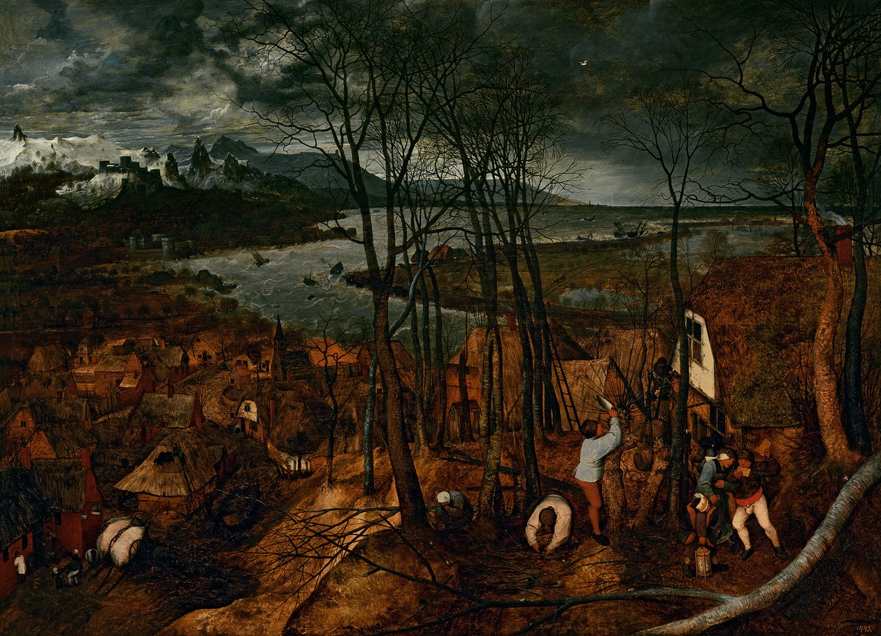Le Jour sombre - Printemps, 1559 - Pieter Bruegel the Elder