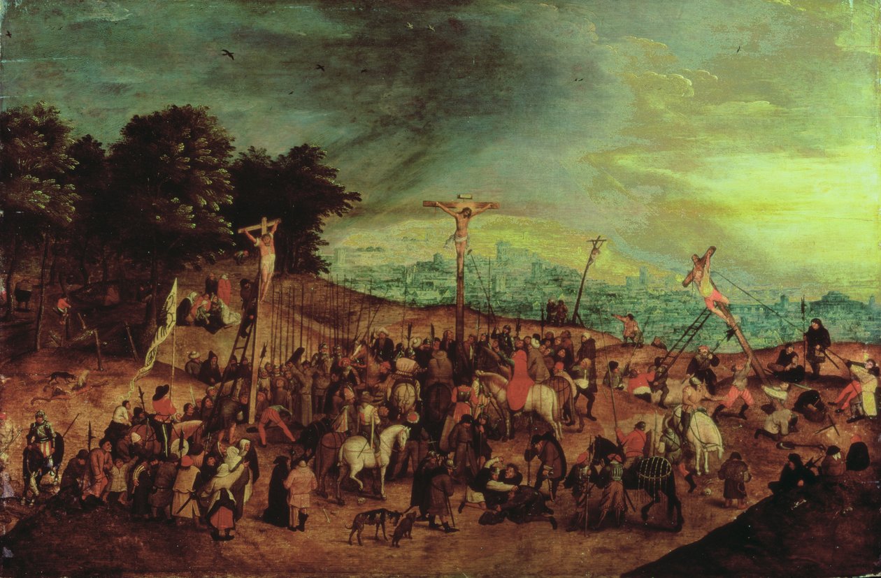 La Crucifixion - Pieter Brueghel the Younger