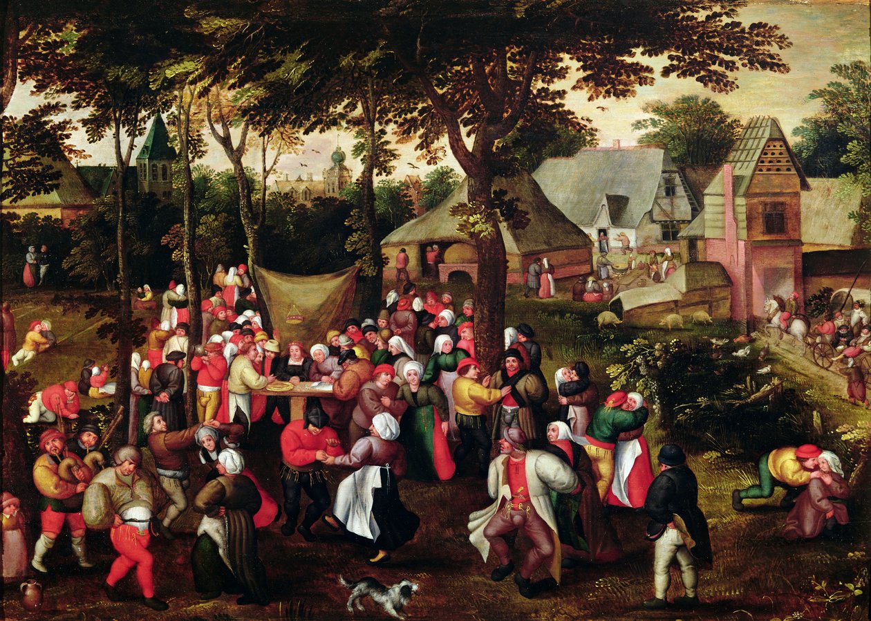 Festin de mariage - Pieter Brueghel the Younger